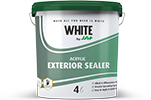 Acrylic Exterior Wall Sealer 4l paint bucket by White By Jat