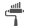 A paint brush icon