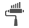 A paint brush icon