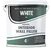 Acrylic Interior Wall Filler 4l paint bucket by White By Jat
